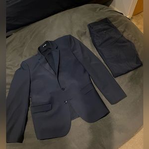Mens Express Extra Slim Suit Navy